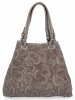 Kožené kabelka shopper bag Vittoria Gotti zemitá 5566-Sziem